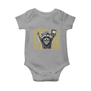 Cool Kindergarten Raccoon Back to School Baby Onesie First Day of School Funny Kids Gift