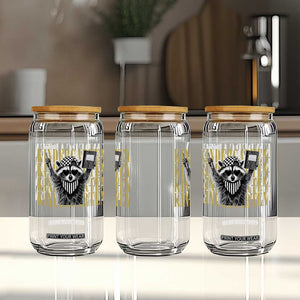 Cool Kindergarten Raccoon Back to School Glass Can First Day of School Funny Kids Gift TS02 Print Your Wear