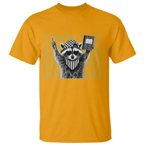 Cool Kindergarten Raccoon Back to School T Shirt First Day of School Funny Kids Gift