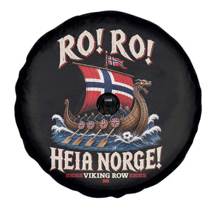 Funny Heia Norge Soccer Viking Row Spare Tire Cover Ro Ro Norway Football Fans Norwegian Pride TS02 Print Your Wear