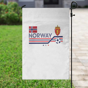 Classic Norway Football Emblem Graphic Garden Flag Retro Norwegian Flag Coat of Arms Norge Soccer Fans TS02 Print Your Wear