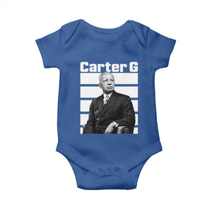 Inspiring Father of Black History Icon Portrait Baby Onesie Carter G Civil Rights Legacy Supporter