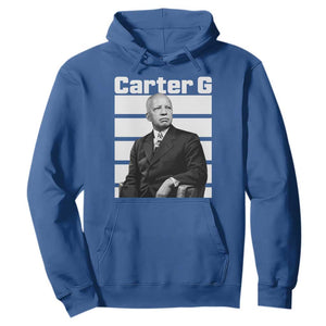 Inspiring Father of Black History Icon Portrait Hoodie Carter G Civil Rights Legacy Supporter