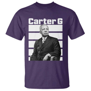 Inspiring Father of Black History Icon Portrait T Shirt Carter G Civil Rights Legacy Supporter