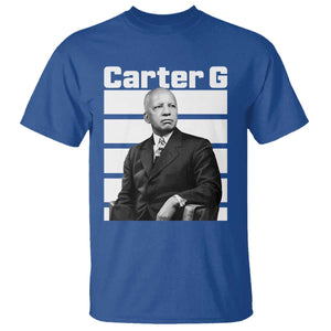 Inspiring Father of Black History Icon Portrait T Shirt Carter G Civil Rights Legacy Supporter