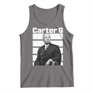 Inspiring Father of Black History Icon Portrait Tank Top Carter G Civil Rights Legacy Supporter