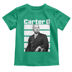 Inspiring Father of Black History Icon Portrait Toddler T Shirt Carter G Civil Rights Legacy Supporter