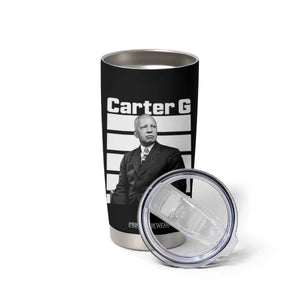 Inspiring Father of Black History Icon Portrait Tumbler Cup Carter G Civil Rights Legacy Supporter