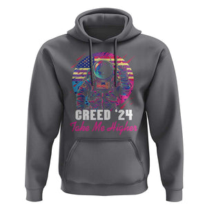 Creed '24 Take Me Higher Hoodie American Astronaut Election 2024 TS02 Charcoal Print Your Wear