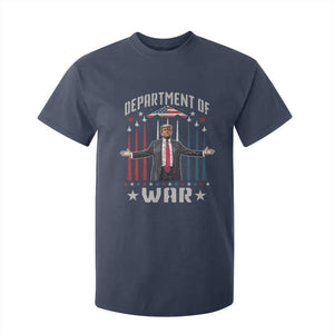 Department of War Est 2025 T Shirt For Kid Trump Patriotic Political B2 Spirit Operation Midnight Hammer TS02 Navy Print Your Wear