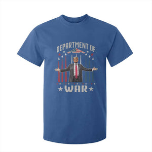 Department of War Est 2025 T Shirt For Kid Trump Patriotic Political B2 Spirit Operation Midnight Hammer TS02 Royal Blue Print Your Wear