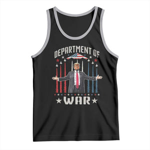 Department of War Est 2025 Tank Top Trump Patriotic Political B2 Spirit Operation Midnight Hammer TS02 Black Athletic Heather Print Your Wear