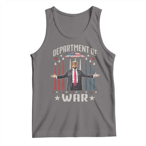 Department of War Est 2025 Tank Top Trump Patriotic Political B2 Spirit Operation Midnight Hammer TS02 Deep Heather Print Your Wear