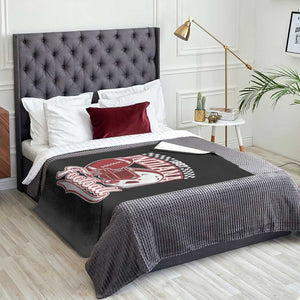 Indiana Pride Football Lover Throw Blanket Retro IN for Sport Fans TS02 Print Your Wear
