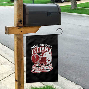 Indiana Pride Football Lover Garden Flag Retro IN for Sport Fans TS02 Print Your Wear