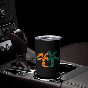Vintage Classic 90s Miami Palm Trees UM Tumbler Cup Tropical Game Day Football Fan TS02 Print Your Wear
