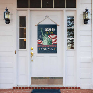 250 Years Semiquincentennial 1776 2026 Garden Flag Statue of Liberty Patriotic Celebration TS02 Print Your Wear