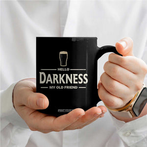 Hello Darkness My Old Friend Funny Stout Beer Lover Coffee Mug Craft Brew Fans TS02 Print Your Wear