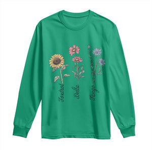 Floral FDT Foxtrot Delta Tango Long Sleeve Shirt Funny Offensive Retro TS02 Irish Green Print Your Wear