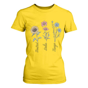 Floral FDT Foxtrot Delta Tango T Shirt For Women Funny Offensive Retro TS02 Daisy Print Your Wear
