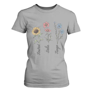 Floral FDT Foxtrot Delta Tango T Shirt For Women Funny Offensive Retro TS02 Sport Gray Print Your Wear