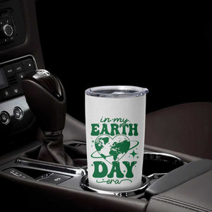 In My Earth Day Era Tumbler Cup Cute Groovy Planet Heart TS02 Print Your Wear