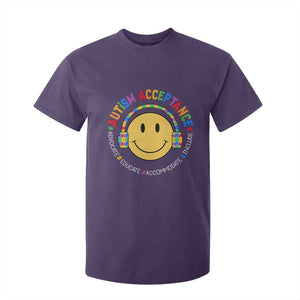 Autism Awareness Acceptance T Shirt For Kid Special Education Teacher Kids TS02 Purple Print Your Wear