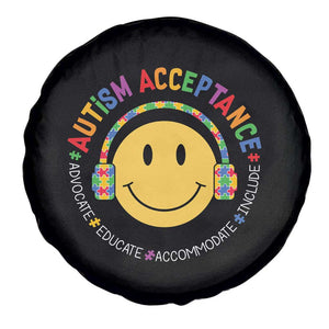 Autism Awareness Acceptance Spare Tire Cover Special Education Teacher Kids TS02 Print Your Wear