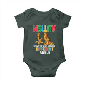 Giraffe Autism Awareness Baby Onesie Seeing World Different Angle TS02 Print Your Wear
