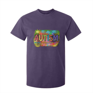 Autism Acceptance T Shirt For Kid Accept Understand Love Autistic Support TS02 Purple Print Your Wear
