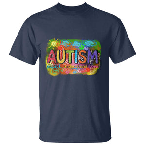 Autism Acceptance T Shirt Accept Understand Love Autistic Support TS02 Navy Print Your Wear