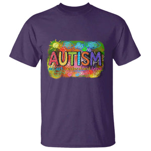Autism Acceptance T Shirt Accept Understand Love Autistic Support TS02 Purple Print Your Wear