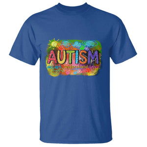 Autism Acceptance T Shirt Accept Understand Love Autistic Support TS02 Royal Blue Print Your Wear