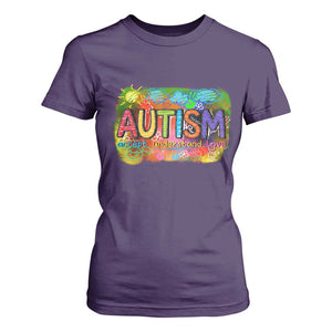Autism Acceptance T Shirt For Women Accept Understand Love Autistic Support TS02 Purple Print Your Wear