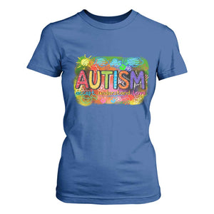 Autism Acceptance T Shirt For Women Accept Understand Love Autistic Support TS02 Royal Blue Print Your Wear
