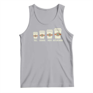 Funny Autism Mom Tank Top Coffee Support Autistic TS02 Athletic Heather Print Your Wear