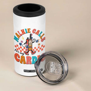 Special Education 4 in 1 Can Cooler Tumbler Walkie Calls Are My Cardio Inspirational ABA SPED TS02 Print Your Wear