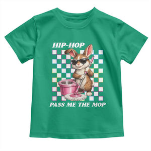 Hip Hop Easter Bunny Cleaning Pun Toddler T Shirt Funny Rabbit with Mop TS02 Irish Green Print Your Wear
