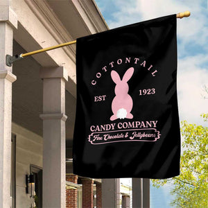 Cottontail Candy Company Vintage Easter Bunny Garden Flag Retro Chocolate and Jellybeans Spring Lovers TS02 Print Your Wear