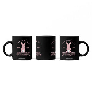 Cottontail Candy Company Vintage Easter Bunny Coffee Mug Retro Chocolate and Jellybeans Spring Lovers TS02 Print Your Wear