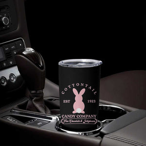 Cottontail Candy Company Vintage Easter Bunny Tumbler Cup Retro Chocolate and Jellybeans Spring Lovers TS02 Print Your Wear