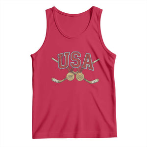 USA Ice Hockey Pride 1980 to 2026 Legacy Tank Top Patriotic American Champions TS02 Red Print Your Wear