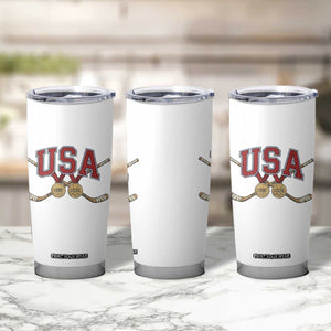USA Ice Hockey Pride 1980 to 2026 Legacy Tumbler Cup Patriotic American Champions TS02 Print Your Wear