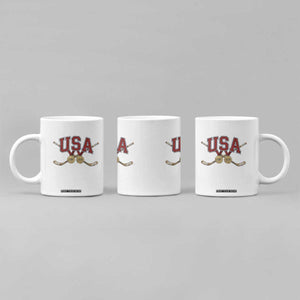 USA Ice Hockey Pride 1980 to 2026 Legacy Coffee Mug Patriotic American Champions TS02 Print Your Wear