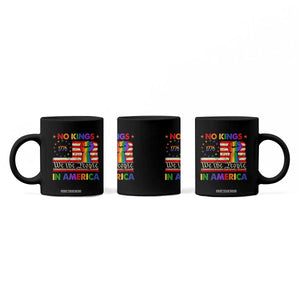 No Kings In America Rainbow Flag Coffee Mug TS02 Print Your Wear