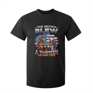 The British Blew A Thirteen Colony Lead 0-13 Lion vs Eagle T Shirt For Kid Chess Match Patriotic 4th of July Funny History Graphic