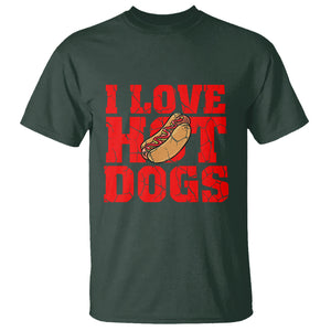 I Love Hot Dogs Funny Glizzy Globber T Shirt TS02 Printyourwear