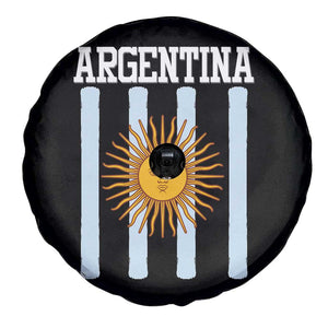Argentina Sun of May Flag Retro Graphic Spare Tire Cover Patriotic Argentine Heritage Pride Souvenir TS02 Print Your Wear
