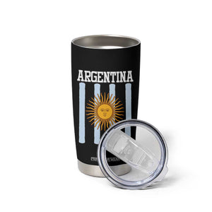 Argentina Sun of May Flag Retro Graphic Tumbler Cup Patriotic Argentine Heritage Pride Souvenir TS02 Print Your Wear