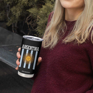 Argentina Sun of May Flag Retro Graphic Tumbler Cup Patriotic Argentine Heritage Pride Souvenir TS02 Print Your Wear